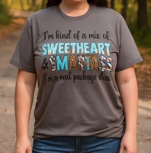 Sweetheart & Smartass Package Deal Graphic Tshirt
